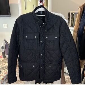 Banana Republic Black Quilted Jacket